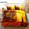 Комплект постельного белья Maple Woods 3D Duvet Cover Set UK Single Double Queen US Twin Full King Size
