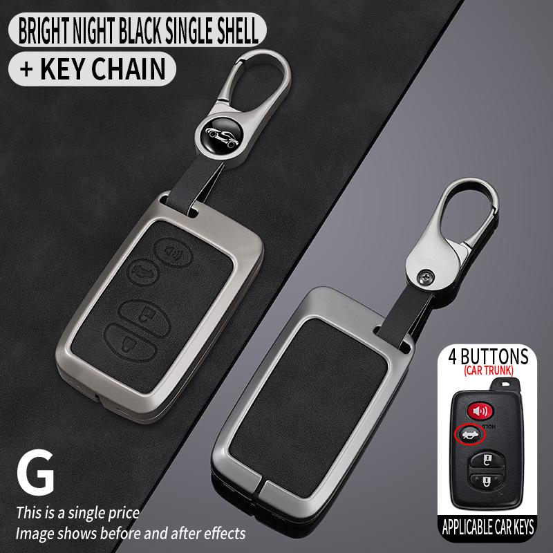 Защитная оболочка и пряжка для старых моделей Toyota: Чехол для ключей Prado, Crown, Reiz, Land Cruiser, Prius