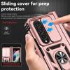Magnetic Portable Ring Holder Funda Case For Samsung Galaxy Z Fold 4 5g Fold4 Zfold4 Lens Protection Phone Accessories Cover