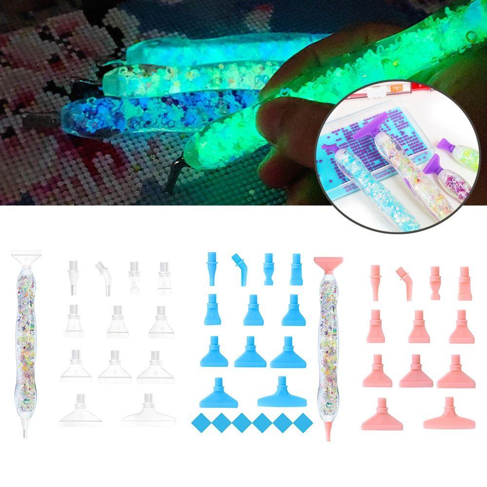 Embroidery Diamond Painting Pen Kit Art Pens 5D Diamond Painting Tool Practical Point Drill Pens