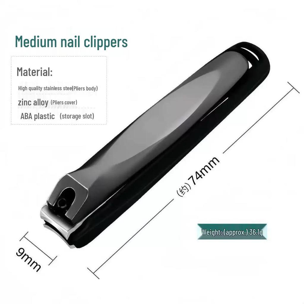 Большой набор кусачек и ножниц для ногтей из нержавеющей стали