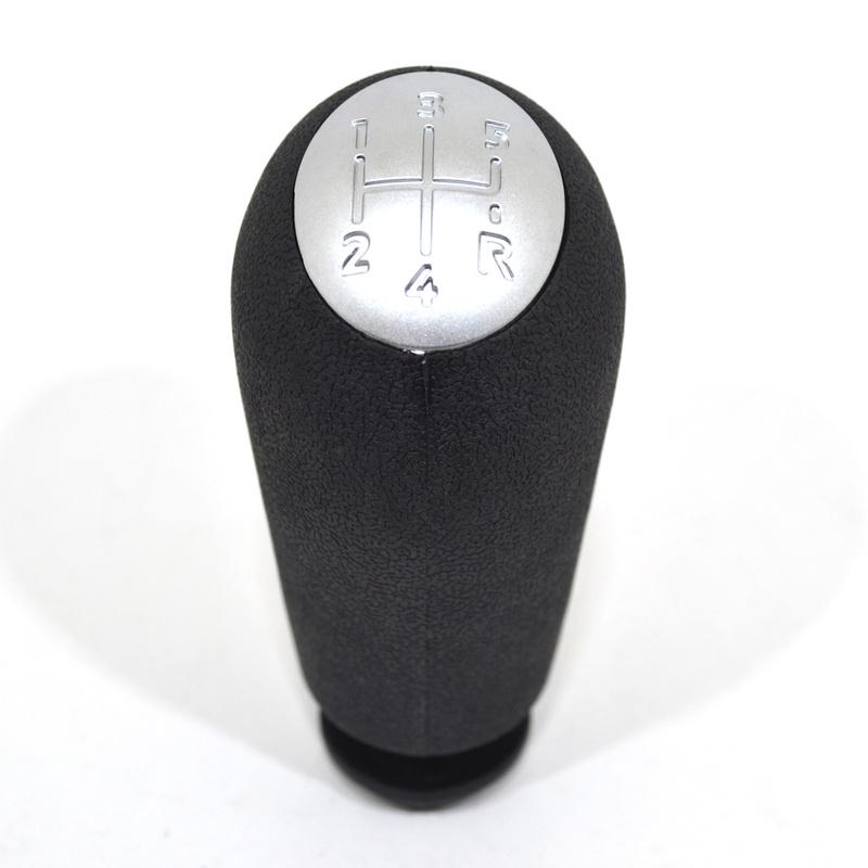 MT 5 Speed Leather/ABS Gear Shift Knob for Renault Megane II MK2 MK3 Scenic 2 Clio 3 III GearShifter Pen HeadBall Accessories