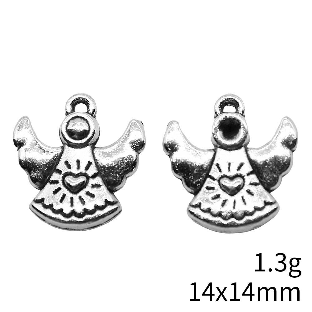 Ожерелье с подвесками «Назад в школу» Подвеска с подвесками в виде ангела Сувенирные подвески для браслетов