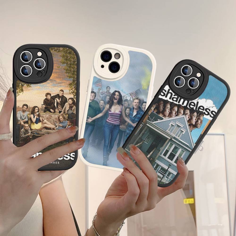 Жизнерадостный сериал S-Shameless Кожаный чехол для телефона для IPhone 16 15 14 13 12 11 Pro Max Plus Ударопрочный чехол