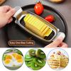 Cheese Slicer Hand Guard Stainless Steel Safe Cut Convenient Vegetable Slicer Lightweight Ergonomic Cheese Cutting Tool