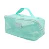 Women Travel Portable Cosmetic Storage Pouch Toiletry Organizer Bag Mesh Transparent Wash Bag Tote Multifunctional Makeup Case Washbag