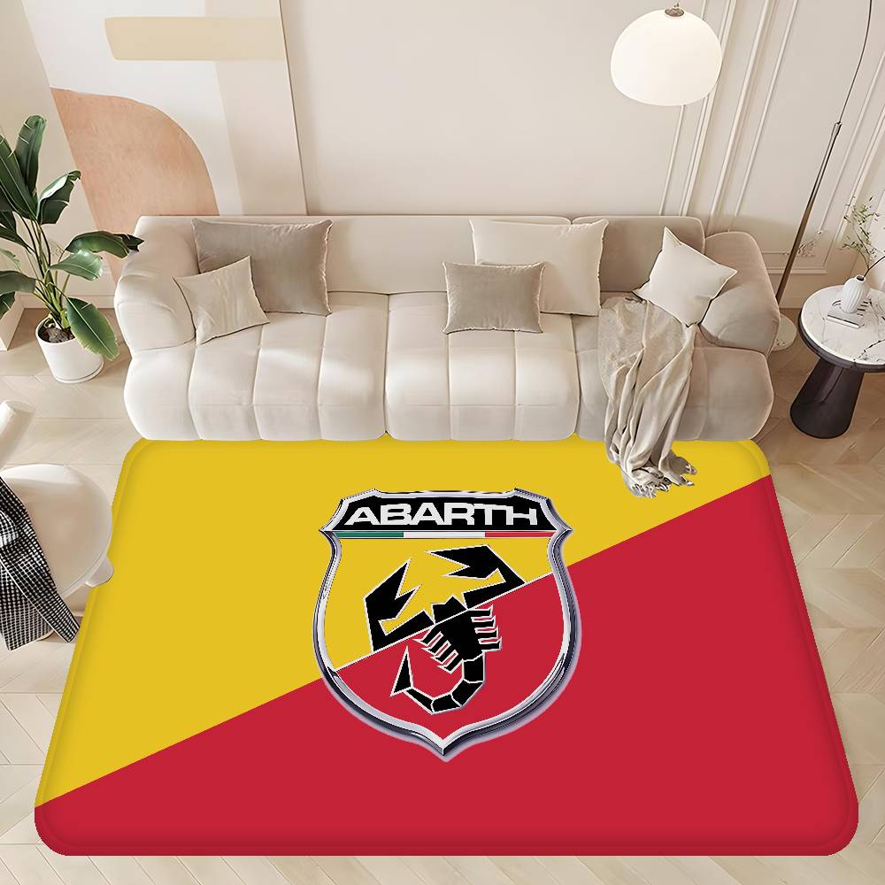 A-AbarthS-S Bathroom Mat Kids Room Bedroom Decoration Balcony Anti-Slip Doormat Living Room Welcome Rug