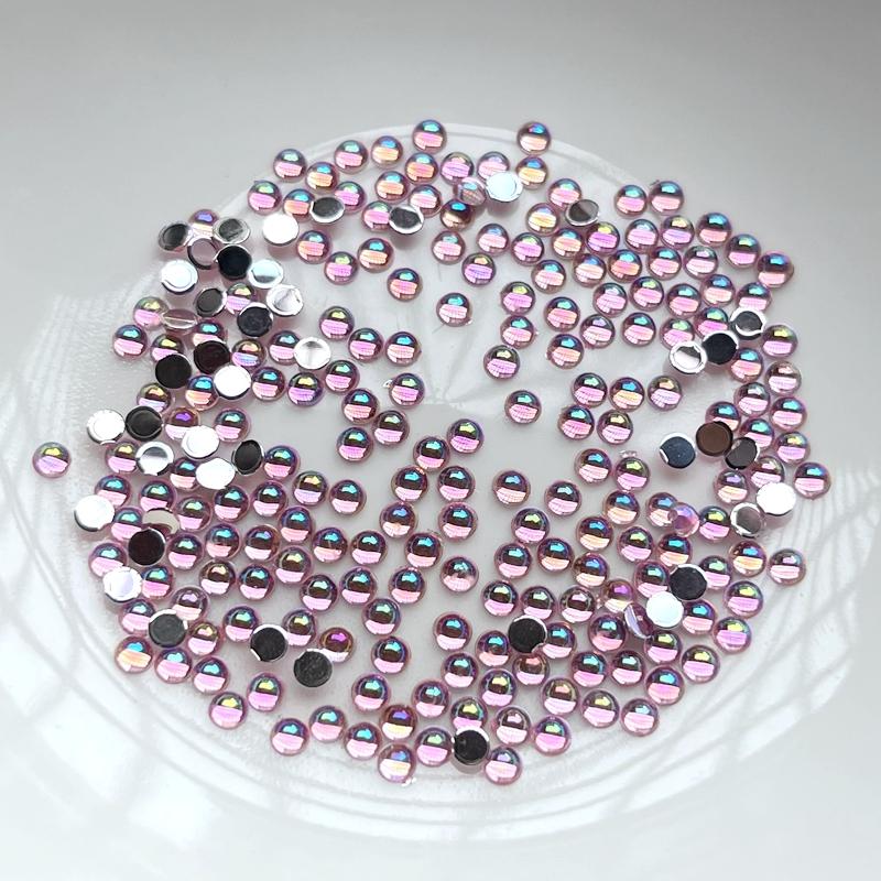 200 шт. красивые 3 мм смешанные полукруглые стразы для ногтей «сделай сам», декоративные аксессуары для изготовления ювелирных изделий
