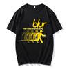 Blur Dan Abnormal Tee Хлопковая футболка с коротким рукавом Мужская Женская Футболки Унисекс Уличная одежда Забавная мультяшная футболка с гамбургерами и картофелем фри