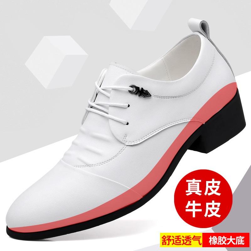 Деловая кожаная обувь мужская новая ручной работы кожаная повседневная мужская обувь остроносая кожаная обувь обувь на танкетке