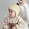 Windproof Winter Baby Earmuffs Warm Ear Protection Cap New Baby Knitted Cap  Boys Girls