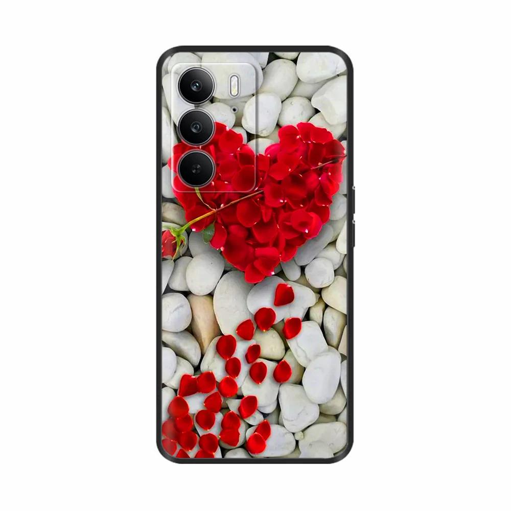 Чехол-бампер для телефона Realme C75 4G 6,72" Мягкий силикон Милый мультяшный рисунок Funda Для Oppo Realme C75 RealmeC75 4G C 75 Чехлы