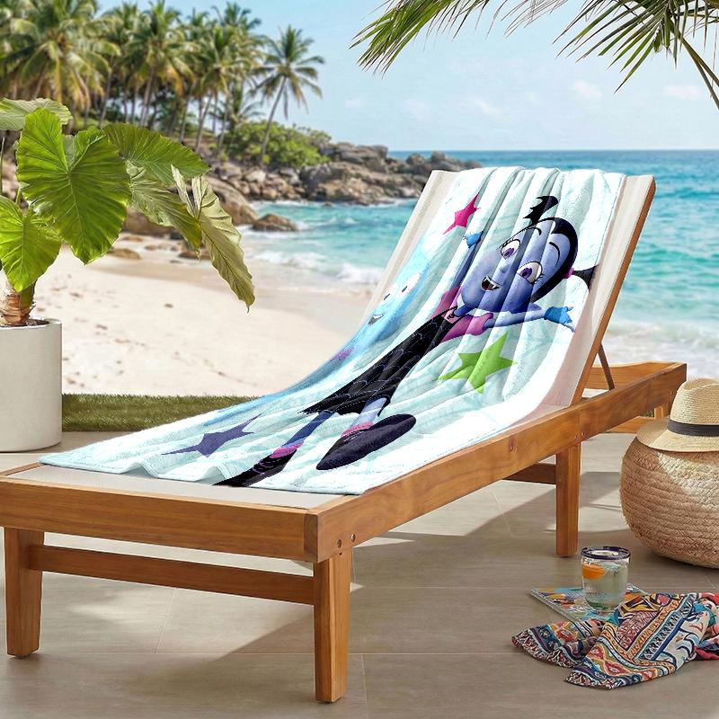 Vampirina Fashion Beach Towel: Ideal for Summer Adventures Soft, absorbent and quick drying suitable for swimming and bathing