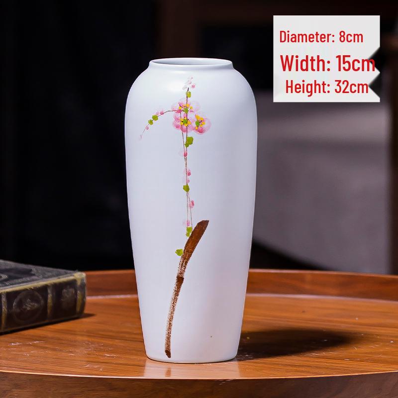 Современная минималистичная керамическая ваза для икебаны для украшения гостиной и шкафа
