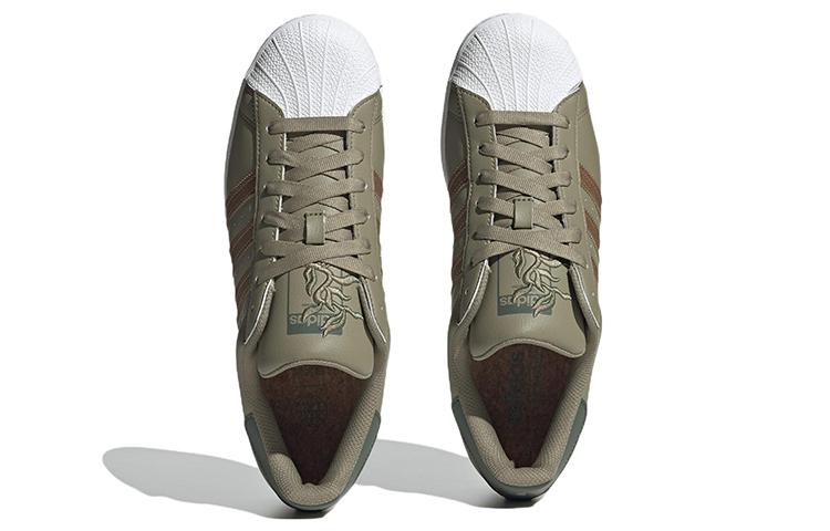 adidas Originals Superstar 'Зеленый Коричневый' GY0012