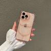 Прозрачный чехол с 3d медведем для Iphone 14 Pro Max, прозрачный чехол для телефона Puffer с милым сердечком и медведем для Iphone 13 11 12 14 Xr X Xs
