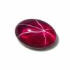 Natural Red Ruby Loose Gemstone Star Oval Shape 13 ct for Jewelry Making and Gem Collections