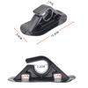 PVC Material Paddle Clips 4PCS Pack Kayak Hooks Durable Oar Stand Holder  For Rubber Dinghy