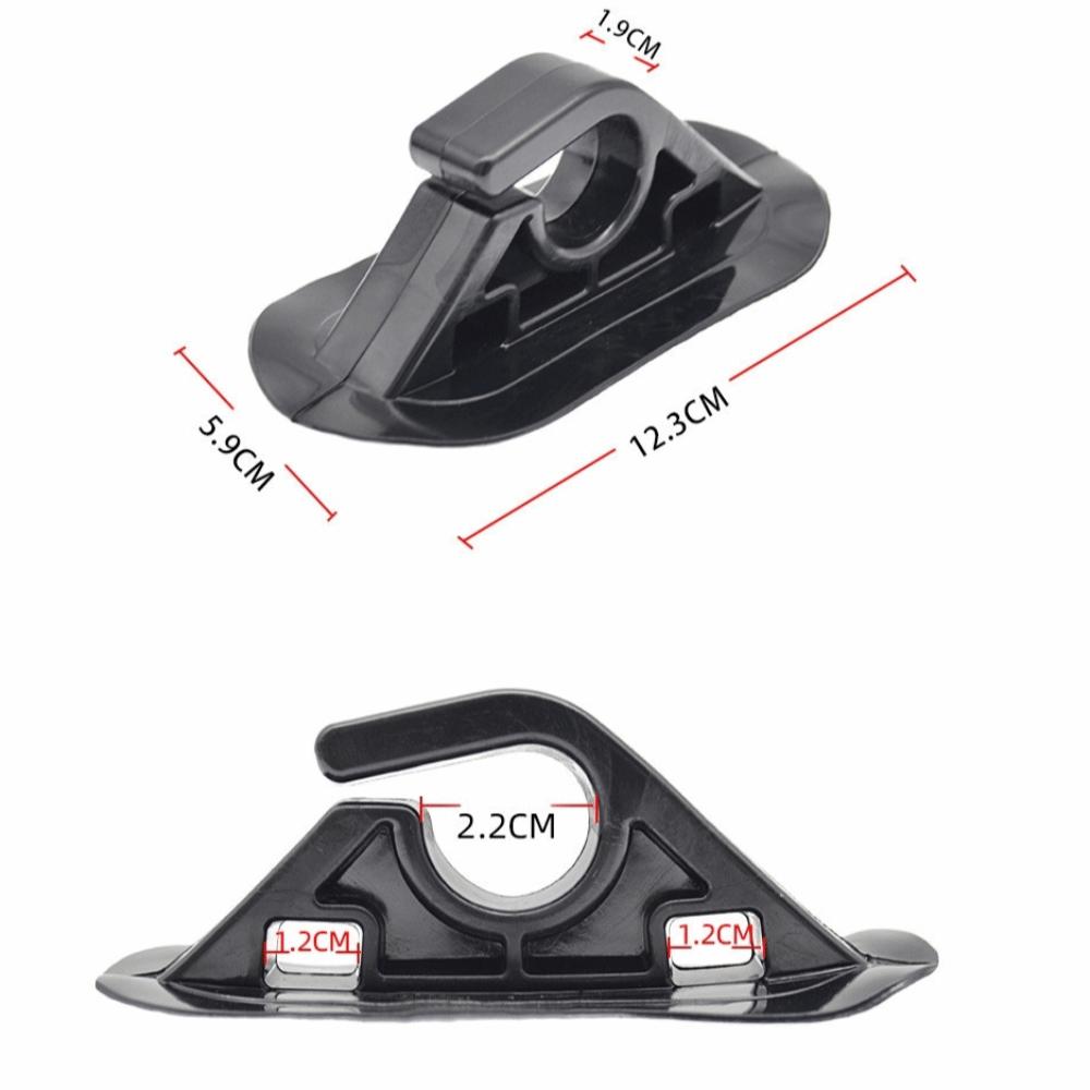 PVC Material Paddle Clips 4PCS Pack Kayak Hooks Durable Oar Stand Holder For Rubber Dinghy