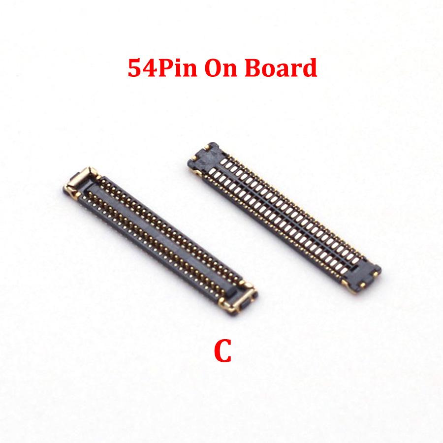 2pcs For IPad 7 8 9 Pro 10.2 7th 8th 9th A2270 A2602 A2197 A2198 42 54 Pin Touch LCD Display Screen FPC Connector Plug Board