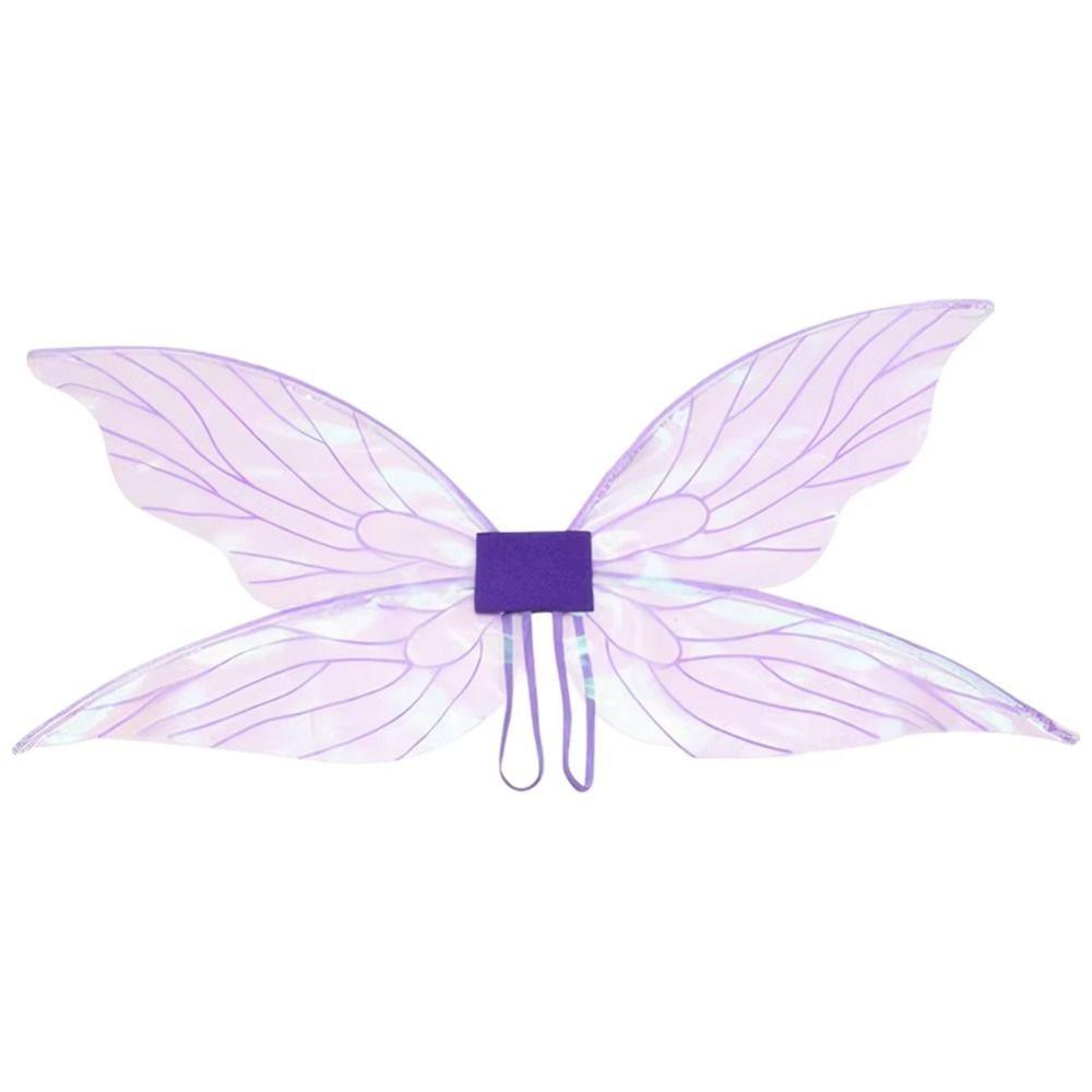 Cosplay Props Butterfly Fairy Wings Organza Role Play Elf Angel Wing Lightweight Sparkle Dress-Up Wings Costume