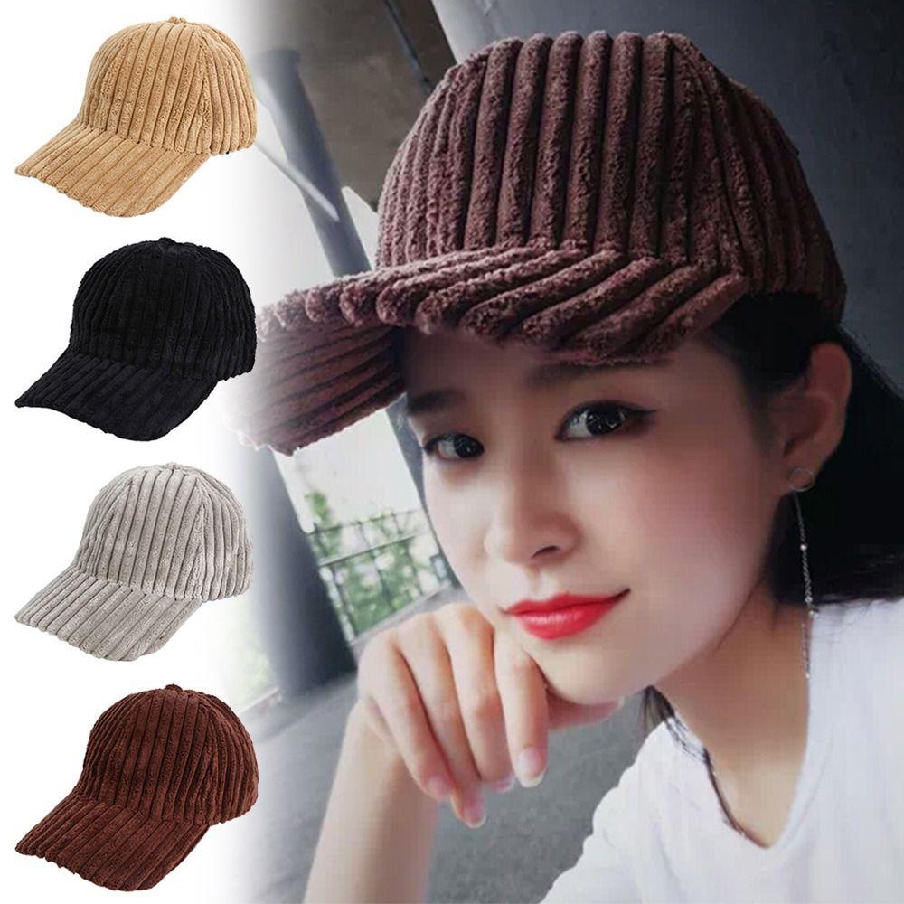 Универсальная вельветовая шляпа, бархатная хип-хоп шляпа, модная бейсбольная кепка для отдыха на природе