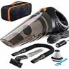 Compact Wireless Car & Home Vacuum Cleaner - Portable, High-Power, Wet/Dry Dual-Use