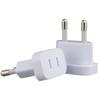 1pcs 220V Power Plug Adapter US To EU Euro Europe Plug Power Plug Converter Travel Adapter US To EU Adapter Electrical Socket