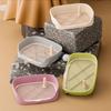 Pet Litter Box Training Toilet Pet Toilet Small Dogs Cat Portable Dog Training Toilet Puppy Pad Holder Tray Indoor Dog Potty