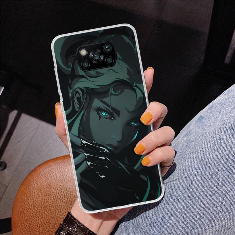 Valorant Game Cool Phone Case For Xiaomi Poco X7 X6 X5 Pro F7 Ultra Redmi 15C 15 13C 13 12C 12 10 10A 10C 9 9A 9C 9T Cover Poco