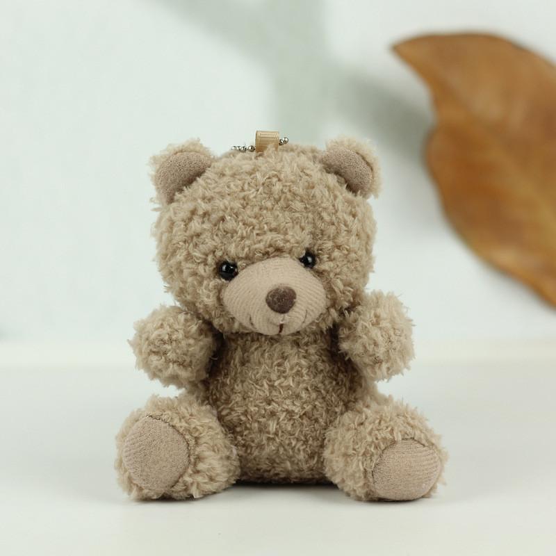 Bear Teddy Delightful Plush Toy Keychain Soft Bear Pendant For Kids Backpack Decoration