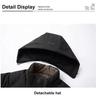 Warm Windproof Jacket Men Winter Fashion Comfortable Thickened Outdoor Hooded Overcoat Male Casual Clothes
