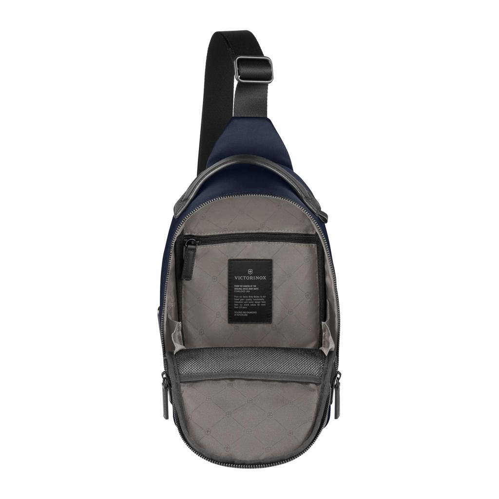 Victorinox Alox Nero Sling A cool and urban crossbody bag for men and Lightweight and this 5L bag is perfect for both business and casual Available in