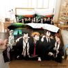 Новый комплект постельного белья Psycho Pass Single Twin Full Queen King Size Bed Set Adult Kid Bedroom Duvet cover Sets Anime Parure de lit Bed