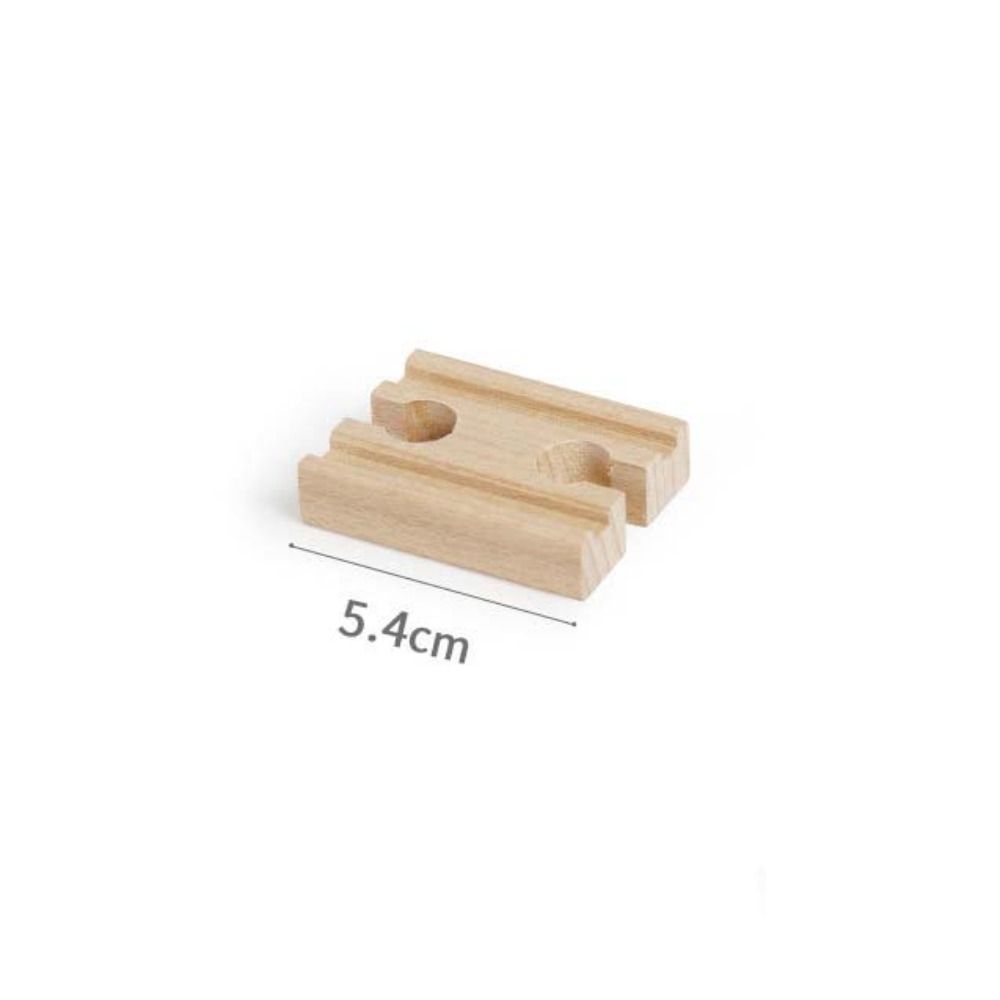 Toys Track Connector Toys Wooden Track Accessories Train Track Toys Wooden Track Railway Toys