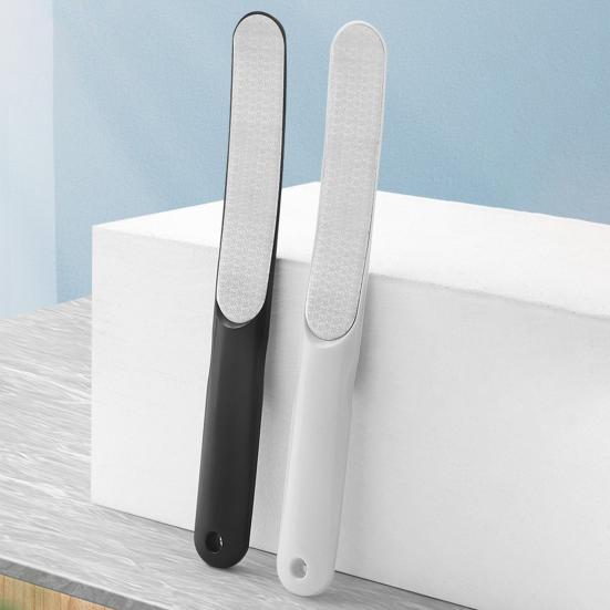 1/2/3 шт. Пилка для ногтей из нержавеющей стали с заостренным кончиком, нескользящая эргономичная ручка, для мужчин и женщин, для гелевых и акриловых ногтей, пилка для ногтей, инструменты для маникюра и педикюра