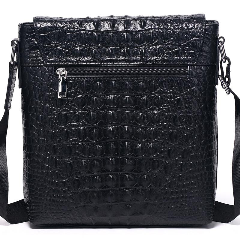 Мужская сумка через плечо из натуральной кожи с вертикальным верхним слоем из коровьей кожи, повседневная мужская сумка