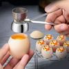 Professional Egg Cracker 304 Stainless Steel Egg Opener Egg Accessories Egg Top Remover  Boiled Egg