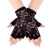 Sunscreen Mitten Long Fingerless Lace Gloves Mesh Mitten Half Finger Fishnet Gloves Dance Gloves