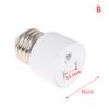 1 шт. Патрон для лампы E26 E27 с винтовым цоколем B22 с байонетным цоколем, адаптер-переходник для штепсельной вилки питания переменного тока US/EU