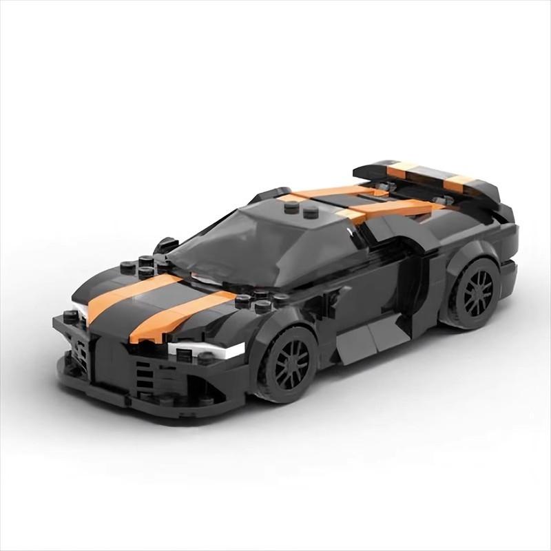 MOC 8-Сетчатый Городской Гоночный Автомобиль Классический Гиперкар Модель Креативные Строительные Блоки Коллекция Подарок