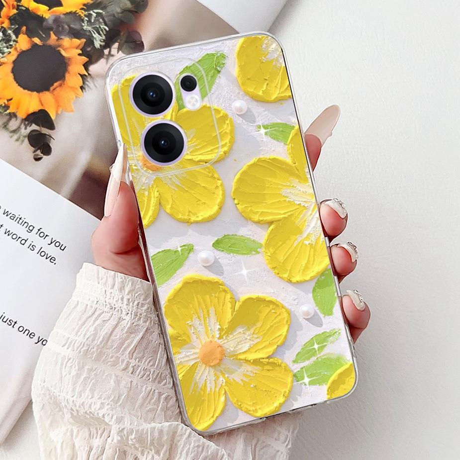 Чехол для Oppo Reno 13F 4G Reno13 Pro Новый модный окрашенный чехол Мягкие силиконовые чехлы для телефона Для Oppo Reno 13 Pro Reno13 F 5G Fundas