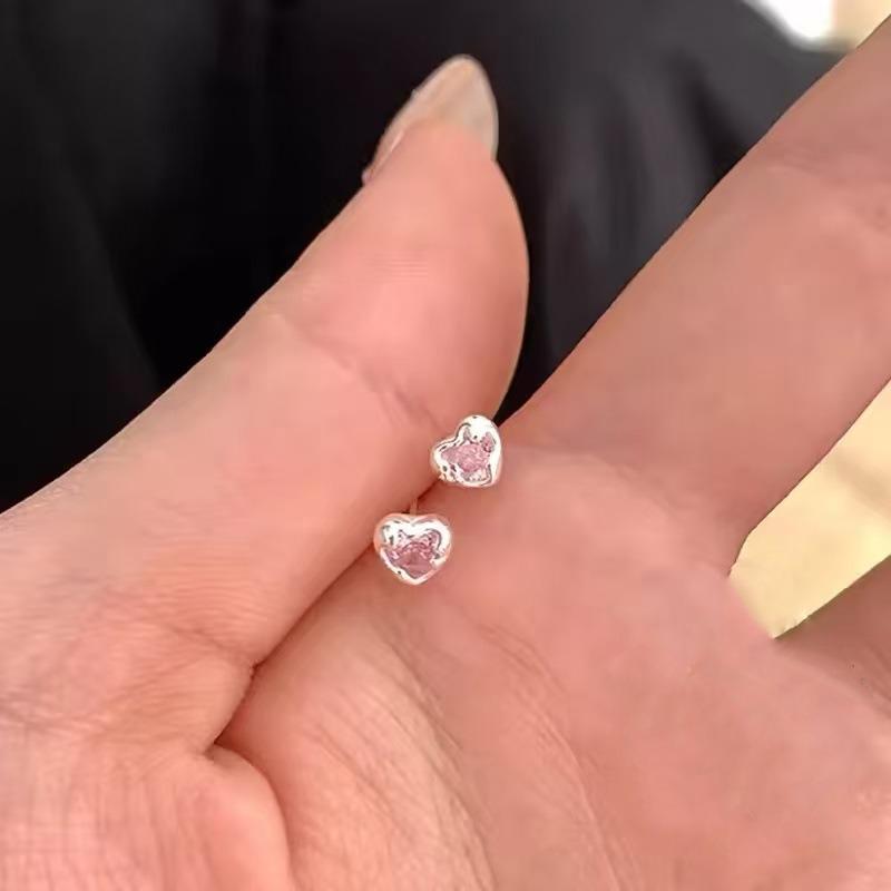 Серьги для проколов мочек ушей, Маленькие серьги-гвоздики для женщин, Простые, Милые, Маленькие и Свежие Серьги, Нишевый Дизайн, Универсальные Серьги