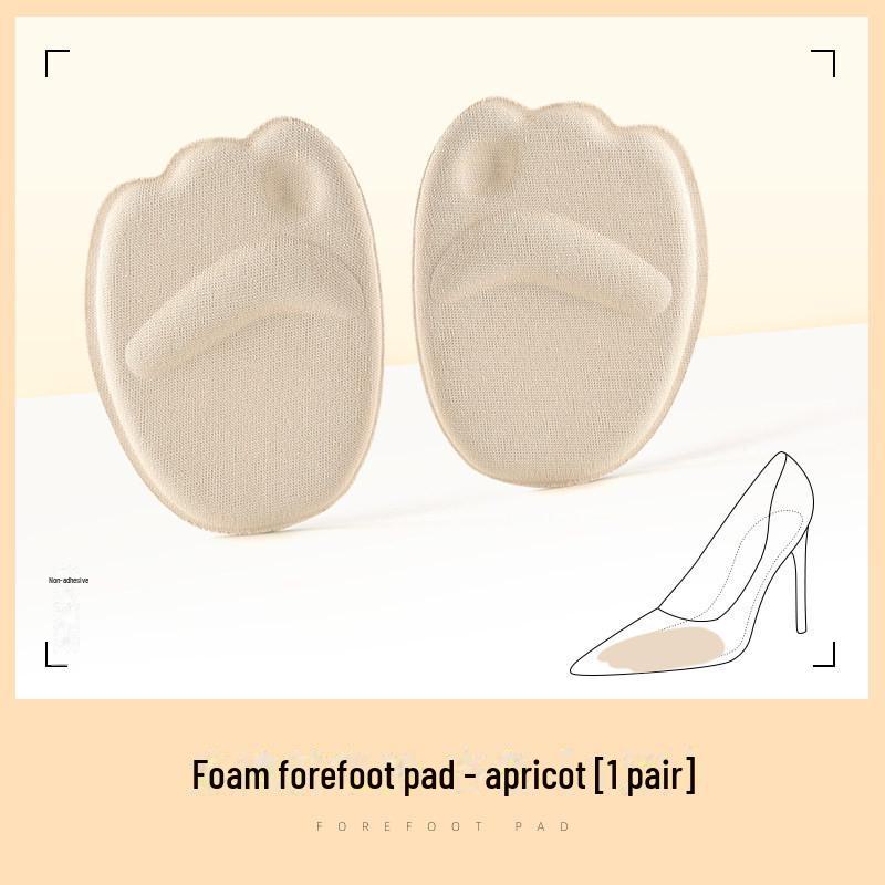 Women's Forefoot Pads - Soft, Anti-Pain Half Insoles for High Heels