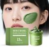 Basil Bubble Cleansing Mask Reduce Blackheads Purify Skin Oil Control Gentle Exfoliate Remove Pores Dirt Moisturizes Mud Mask