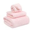 Checkered Bath Towel Coral Velvet Thickened Absorbent Towel Washing Face Towel Soft and Not Easy To Face Loss Household Quick-Drying Large Bath Towel