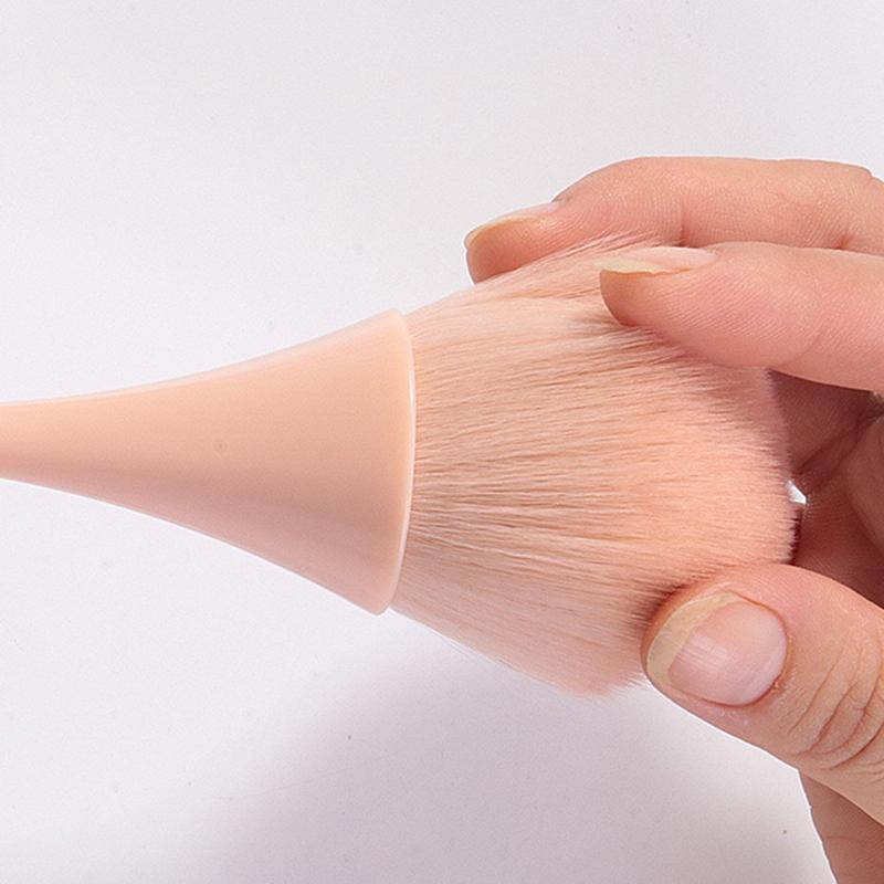 7 Style Nail Cleaning Dust Brush For Manicure Beauty Long Handle Brush Blush Powder Gel Nail Accessories Tool
