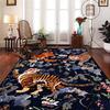 Home Decoration Luxury Retro Persian Carpet for Living Room Big Size Tiger Pattern Non-slip Mat for Kids Office Lounge Decor Rug