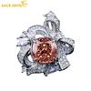 Sace Gems Classic Bowknot Copper Alloy Zircon Ring Ladies Jewelry Wedding Promise Party Gift