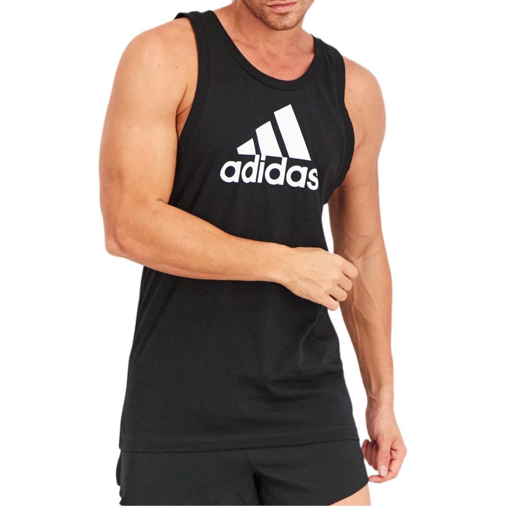 adidas Майки мужские черные с круглым вырезом умеренные другие HJ9686